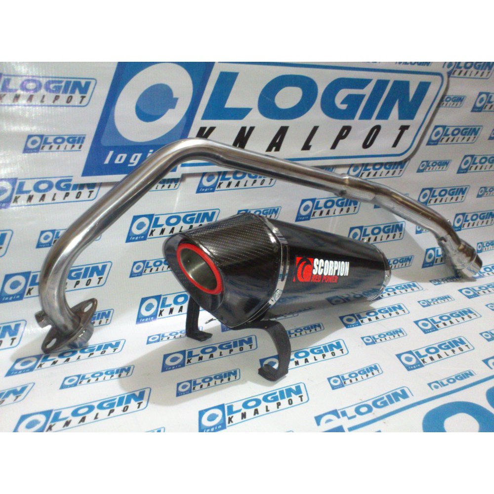 Knalpot Racing Satria Fu New Injeksi scorpion