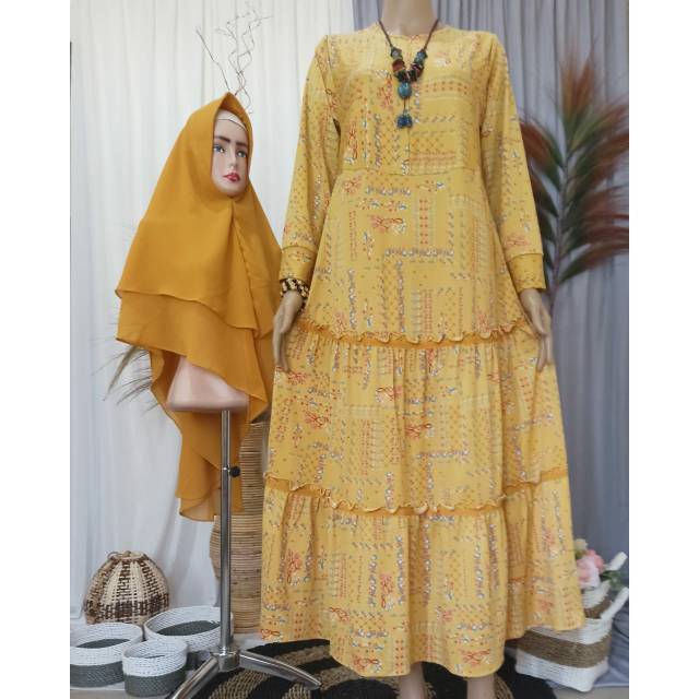 GAMIS SYARI KHIMAR/ GAMIS SET KHIMAR/ GAMIS SETELAN KHIMAR/ GAMIS MURAH