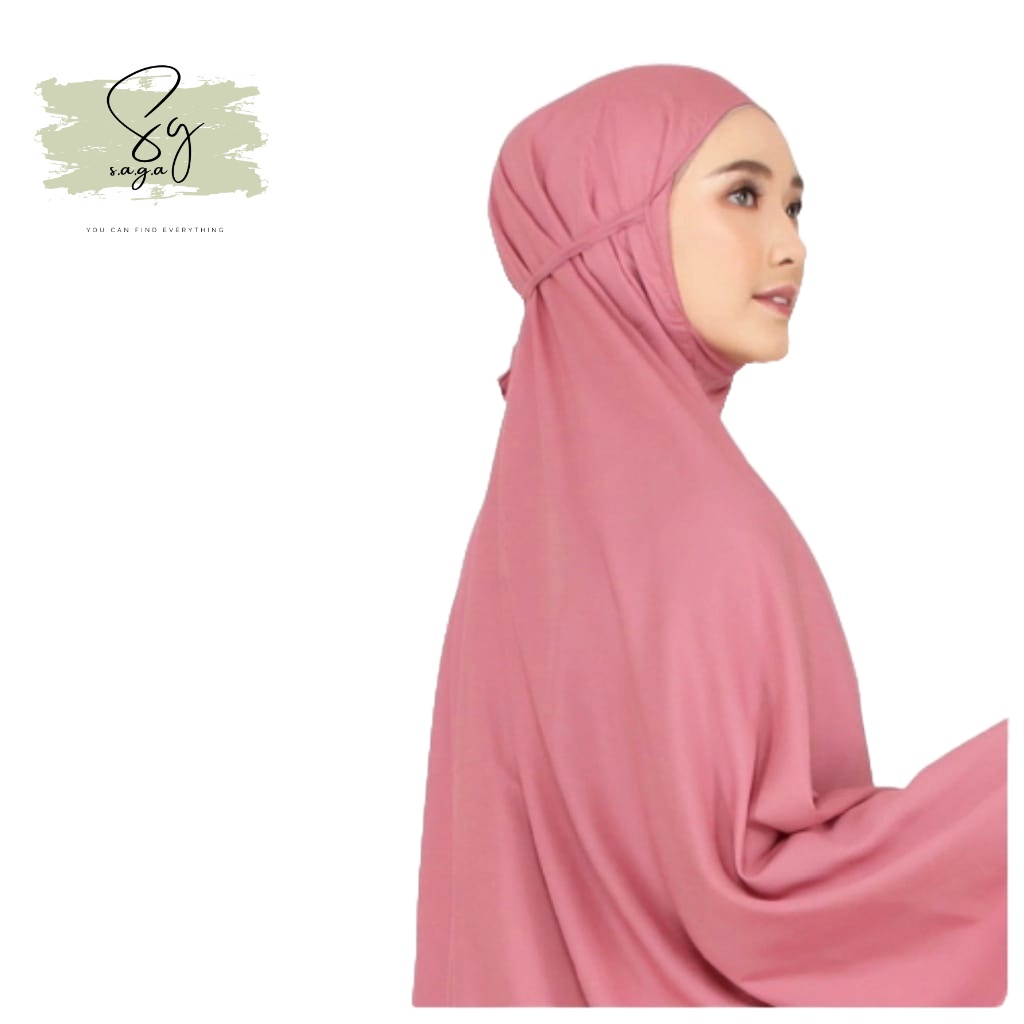 Mukena Dewasa Polos Katun Premium Traveling Murah