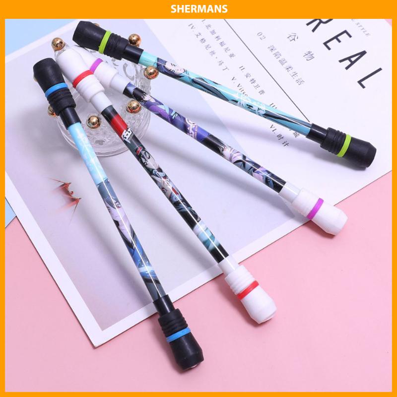 

[Ready Stock❤️]Anime Rotary Decompression Pen Siswa Dewasa Kompetisi Pena yang Dapat Ditulis sherman