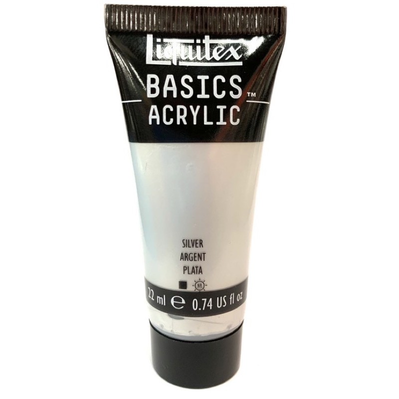 

Cat Acrylic Liquitex Badics 22ml Silver