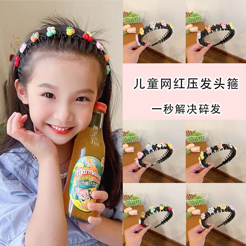 BD0024 BANDO ANAK SISIR MOTIF LUCU BANDO ANAK KOREA MOTIF DESAIN LUCU HAIRBAND BANDANA