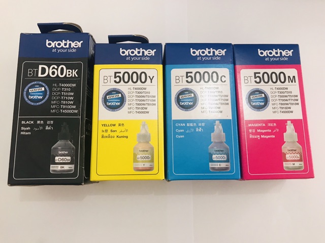 Tinta Brother BTD60BK &amp; BT5000 Brother DCP T310 T510W  T710W T810W  T910W