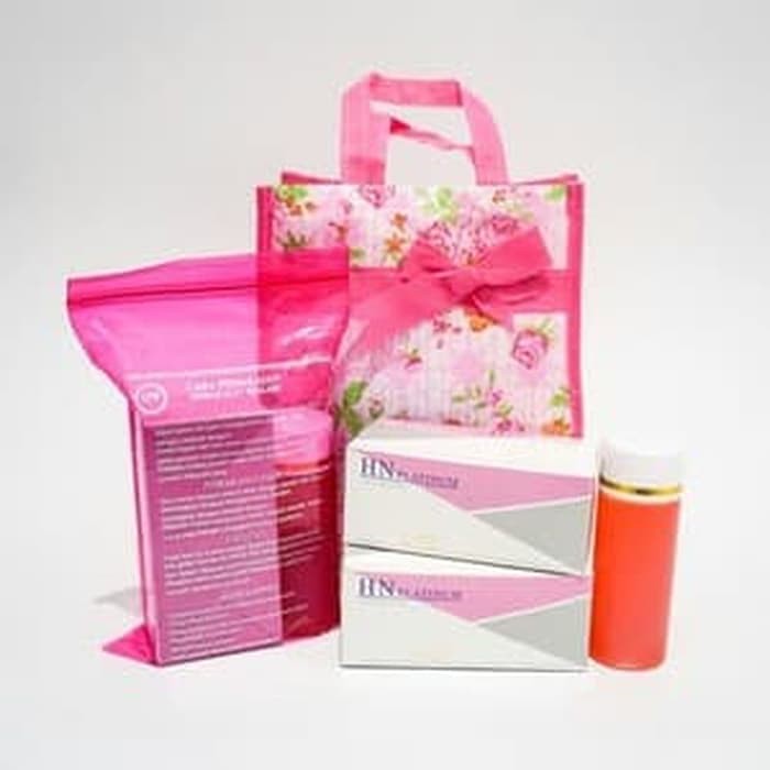 pemutih wajah Cream HN krim HN Platinum original bpom + Sabun Pepaya