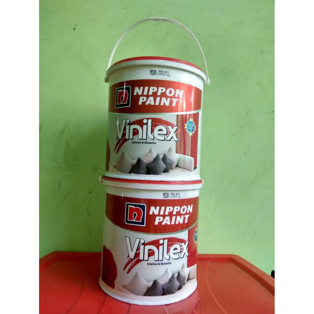 Jual Cat Tembok Vinilex 5 Kg No 953A Warna Pearly White Berkualitas