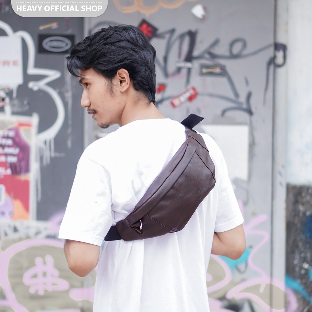 Tas selempang pria/wanita | tas pinggang kulit | tas Heavy | tas waistbag