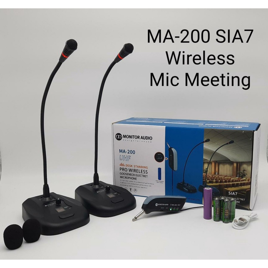 MIC MEJA MA-200 SIA7 WIRELESS MIC MEETING