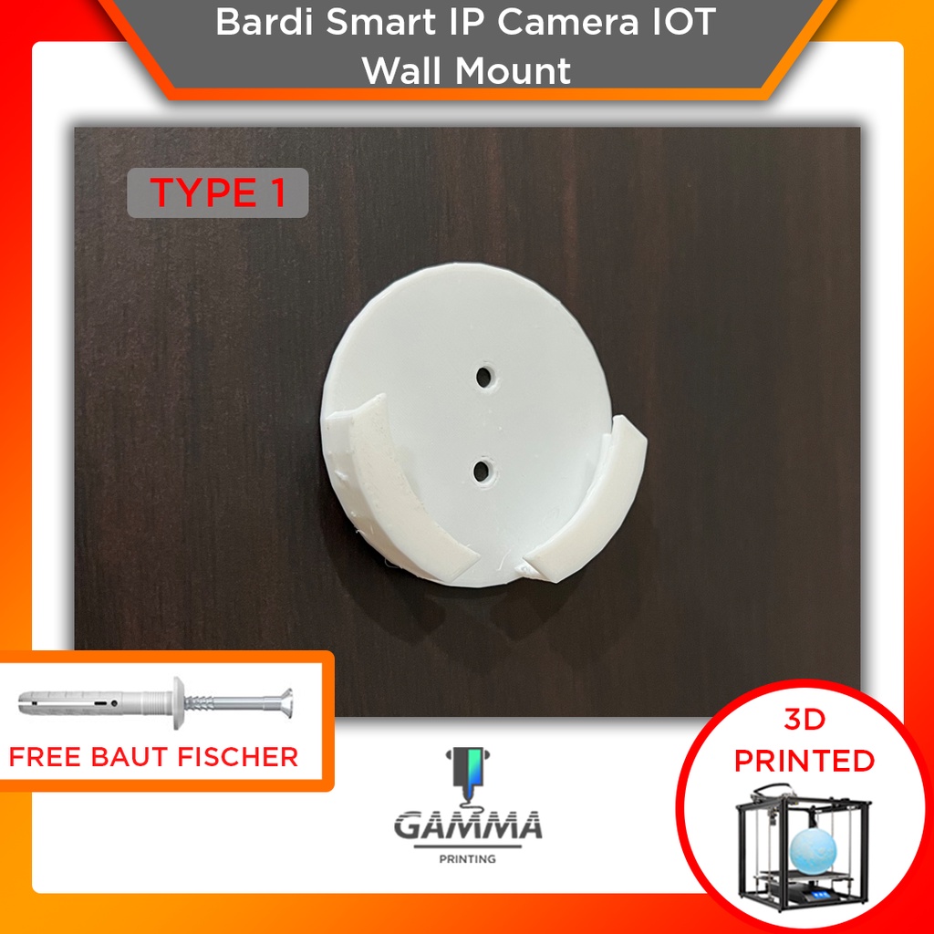 Bardi Smart IP Camera IOT Indoor CCTV Wall Mount Bracket Holder