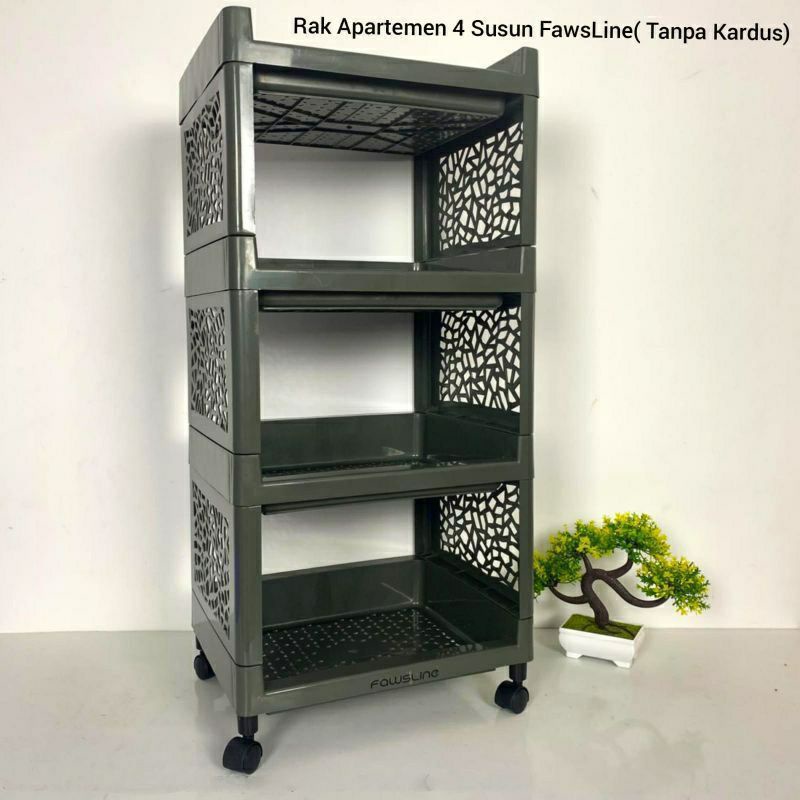 RAK YOYO / RAK SALON FAWSLINE 4 SUSUN/RAK SERBAGUNA