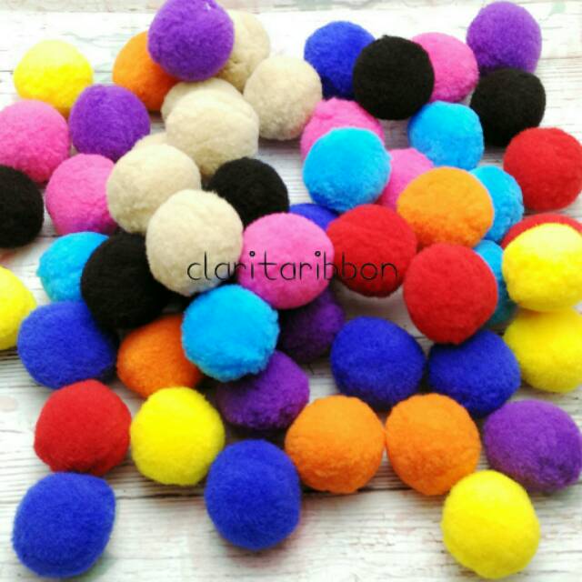 Pompom 3cm mix ArtCraft