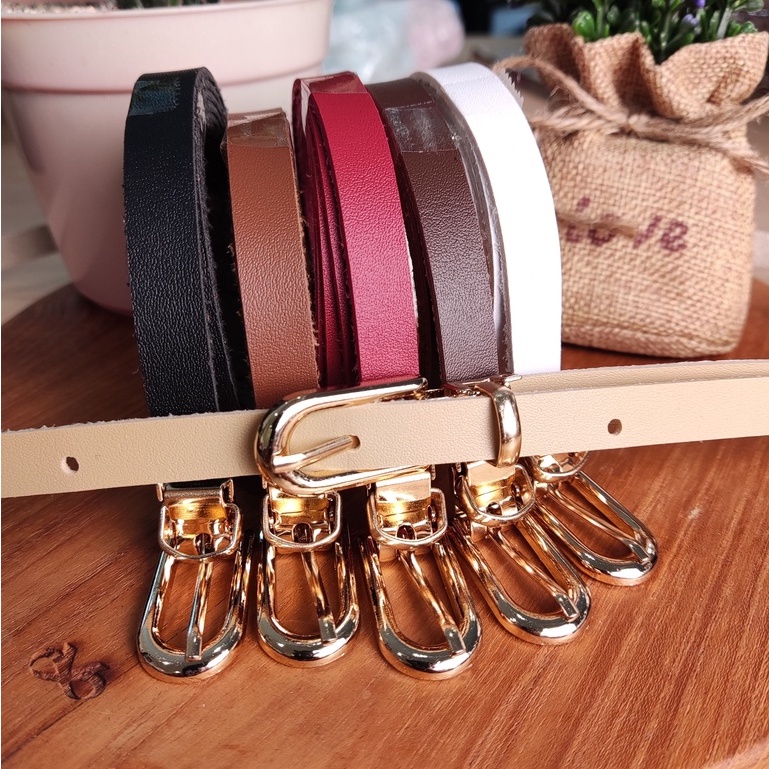 Ikat Pinggang Fashion Style Metal Belt Dengan Buckle Untuk Wanita / Belt Wanita Derra HOPYLOVY