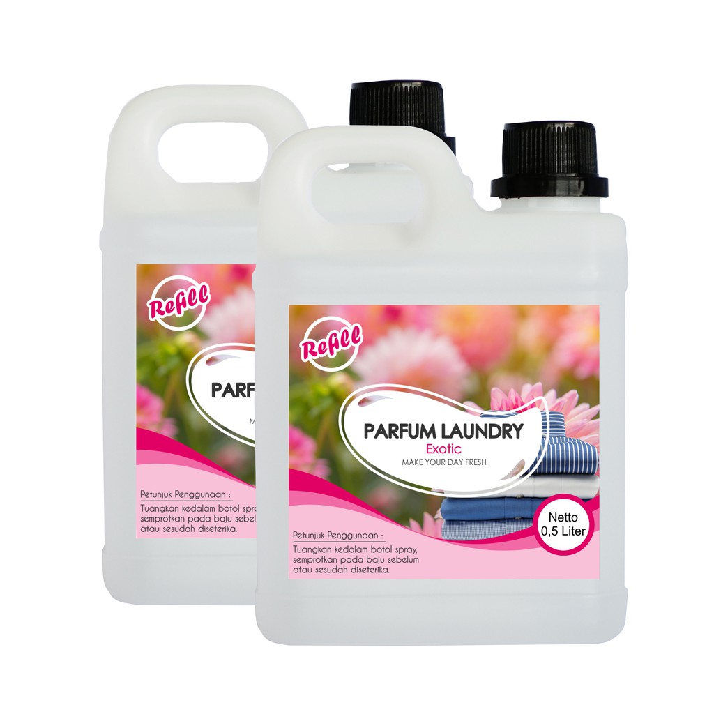 Parfum Laundry Aroma Exotic Wangi &amp; Tahan Lama Kemasan Refil 500 ml | Bisa Cod | Terlaris