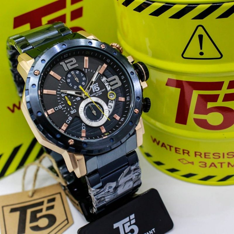 Jam Tangan T5 H3746 Original Waterresist
