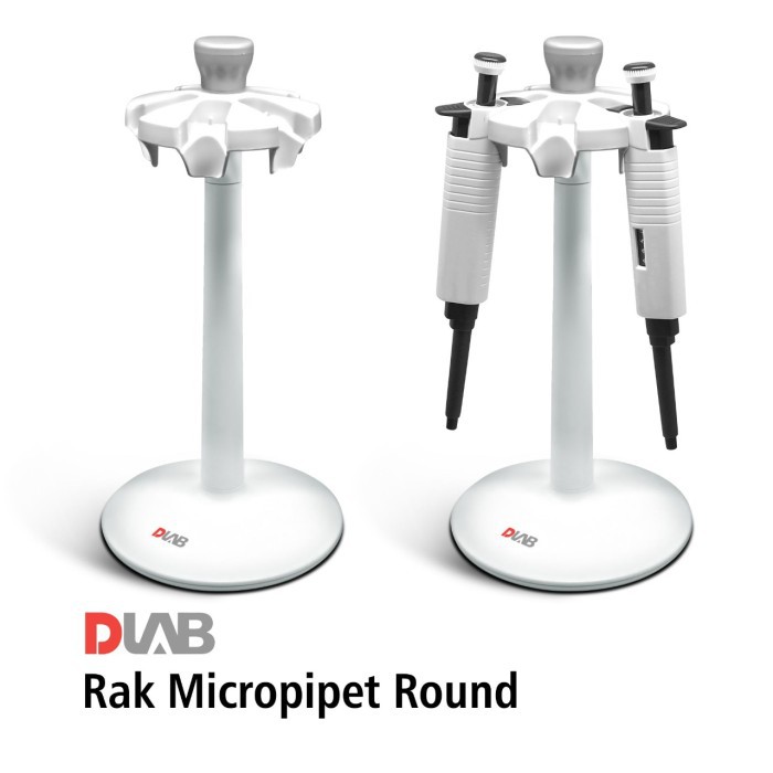 Rak Mikropipet Round DLab