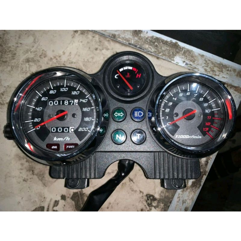 Speedometer Spido Spedo Ninja SS R New 2015 Original Copotan Layar hitam