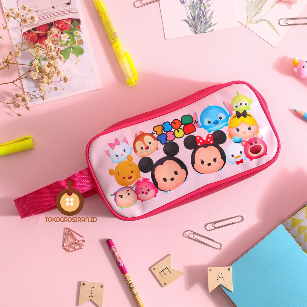 TOKOGROSIRAN.ID - KOTAK PENSIL ANAK CEWEK COWOK SUPERHERO PENCIL CASE PREMIUM MURAH