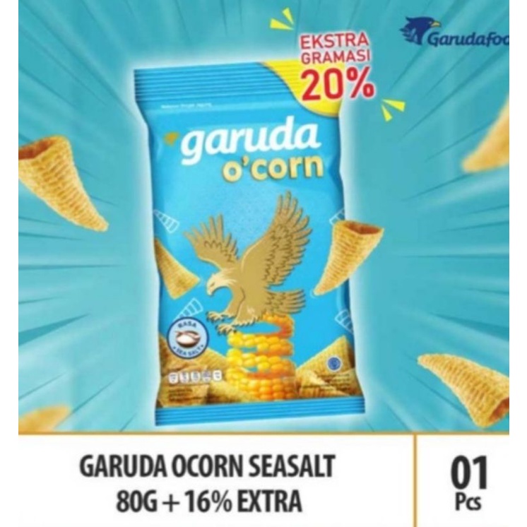 

GARUDA O'corn seasalt 96 g