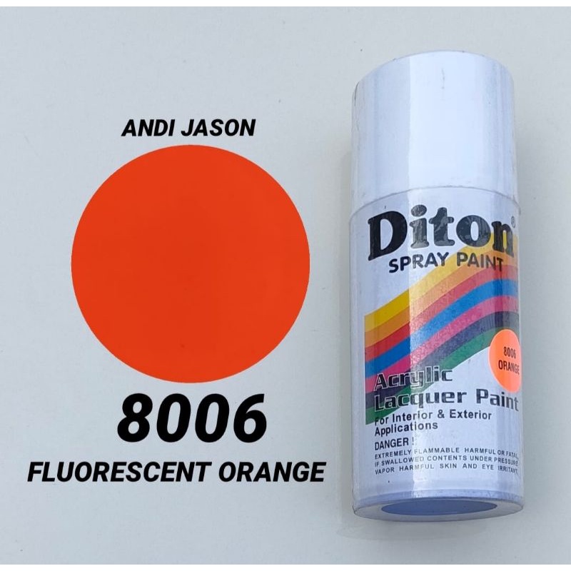 DITON CAT SEMPROT 300CC NO 8005 FLUORESCENT ORANGE