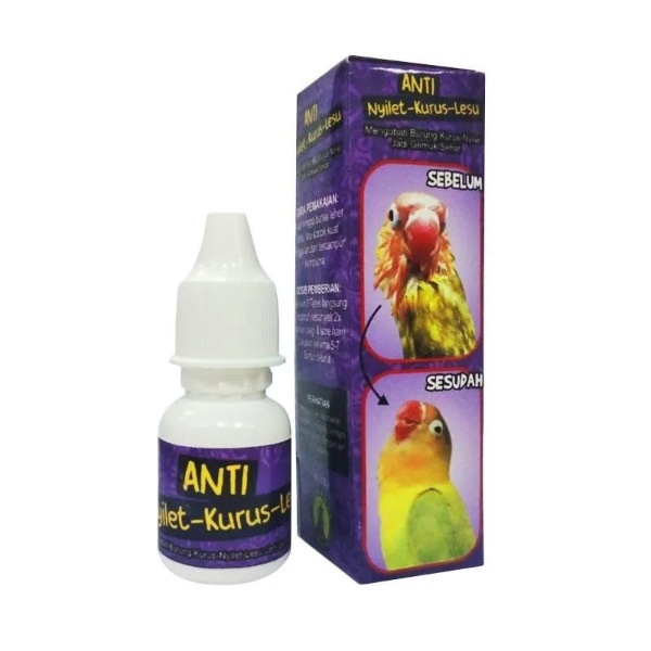 Anti Nyilet Kurus Lesu Obat Burung Sakit Berat Badan Vitamin Penggemuk