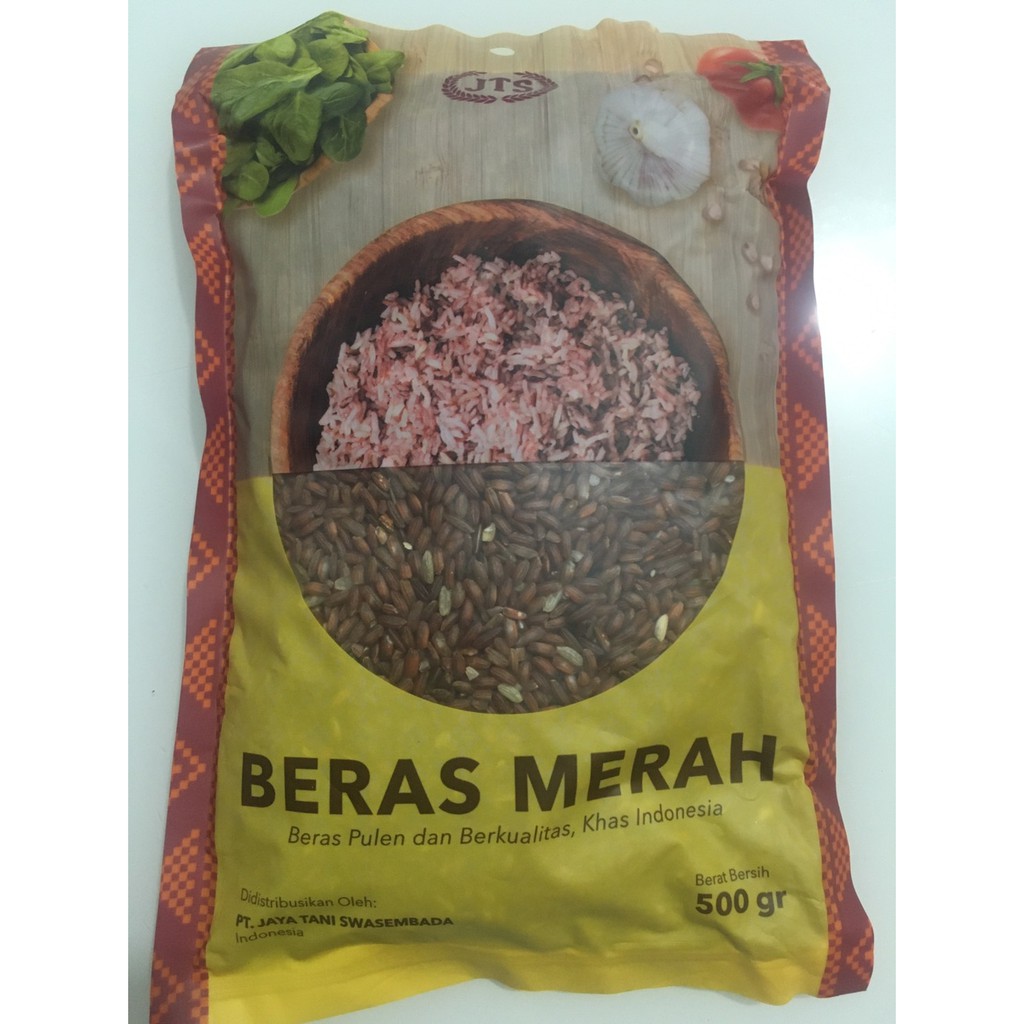 

BERAS MERAH JTS PREMIUM 500GR khas Nusantara