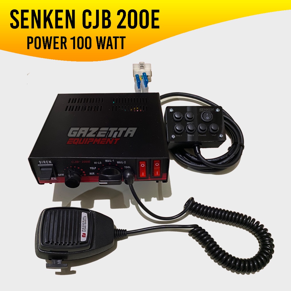 MODUL SIRINE SENKEN POWER 100 WATTS MOTOR MOBIL