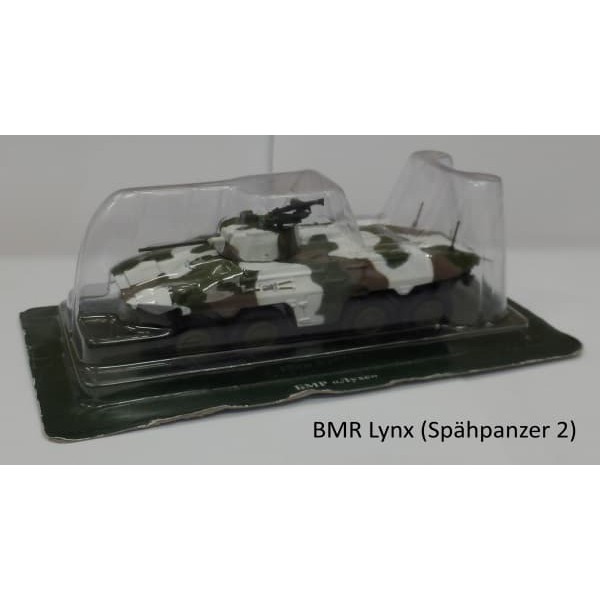 Diecast Kapal Perang - Diecast Mobil Perang - Miniatur Tank Ixo 1/72 Tank Bmr Lynx (Spahpanzer 2)