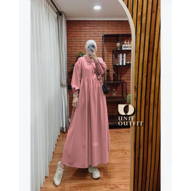 CHILLA MIDI // DRESS MIDI TALI KAKI // MIDI DRESS ORIGINAL PREMIUM