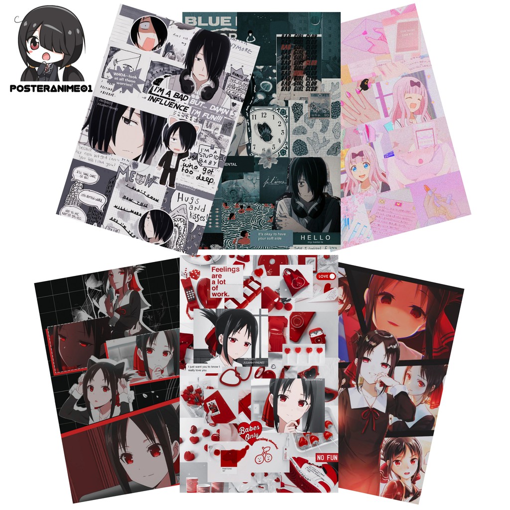 Poster Anime Aesthetic Kaguya Sama #1 | Poster Aesthetic Anime Kaguya Sama
