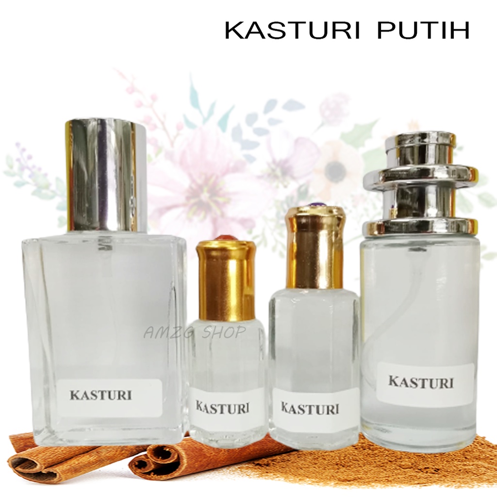 Parfum KASTURI PUTIH Minyak Wangi Sholat Non Alkohol Farfum Pria Wanita Parfume Unisex Terlaris