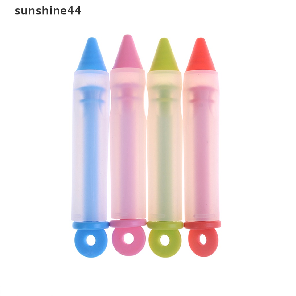 Sunshine Pen Icing Piping Bahan Silikon Untuk Dekorasi Kue / Coklat  .