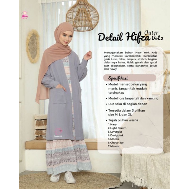 Hifza Outer by Fashion Air | bahan New York Knitting