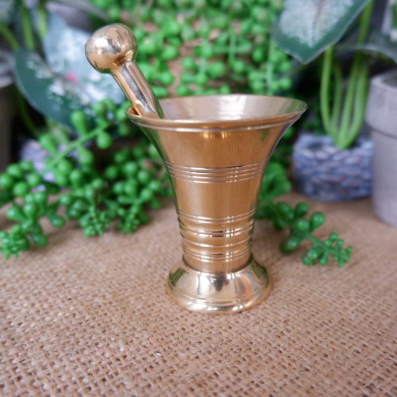 COCOH KUNINGAN AKSESORIS RUMAH KOLEKSI BARANG ANTIK COCOH BAHAN KUNINGAN PAJANGAN RUMAH KANTOR COD