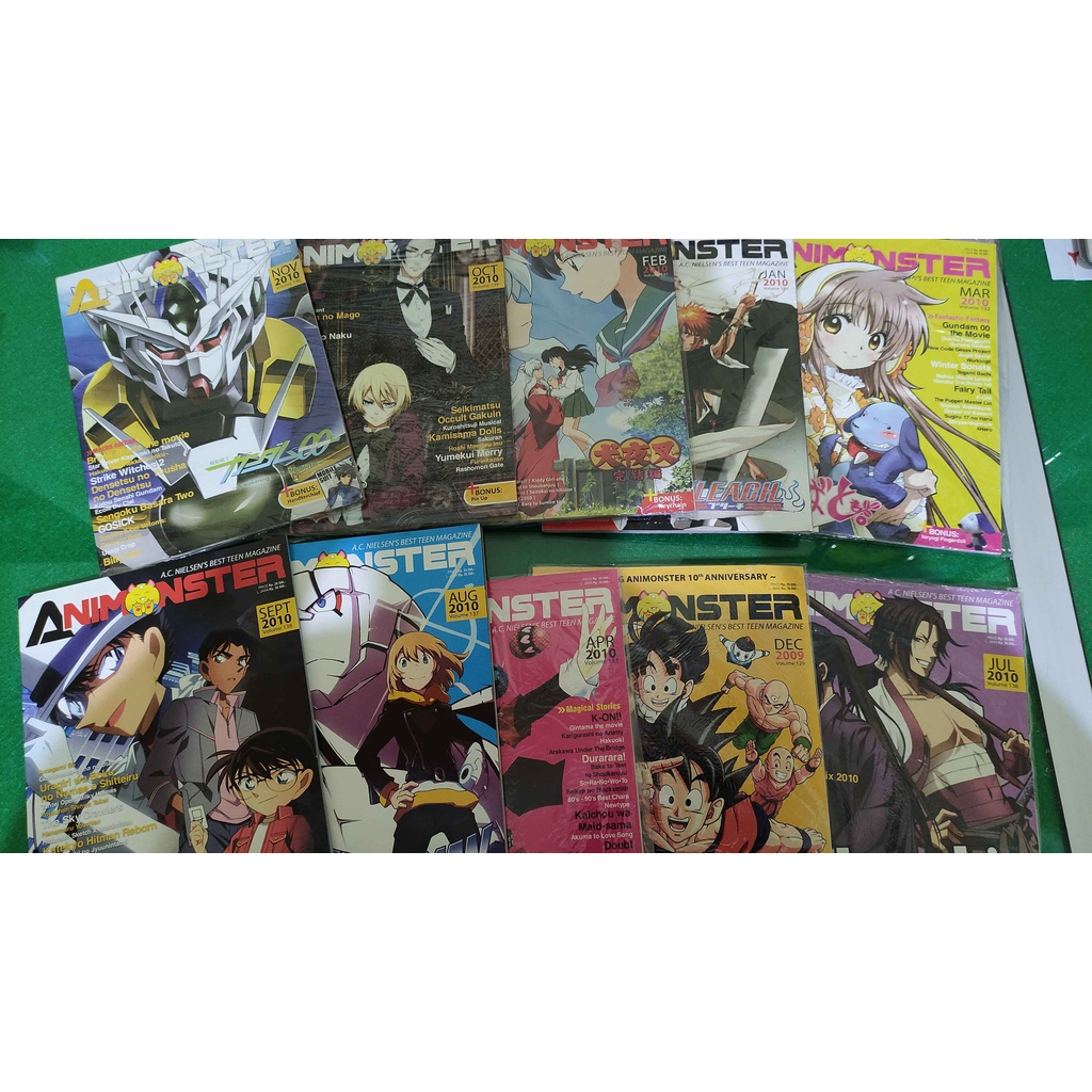 Majalah Buku Komik Animonster Hotgame XY Kids Next Game Game21 Gamestation