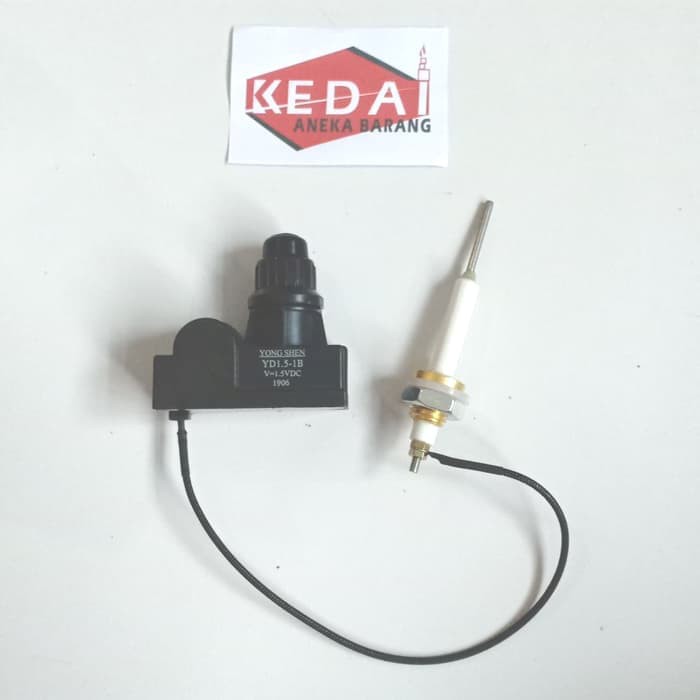 Jual Paket Pemantik Pematik Gas LPG NG Elektrik Battery Baterai 1.5V DC