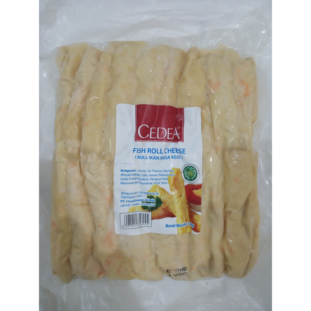 

CEDEA FISH ROLL CHEESE 1KG