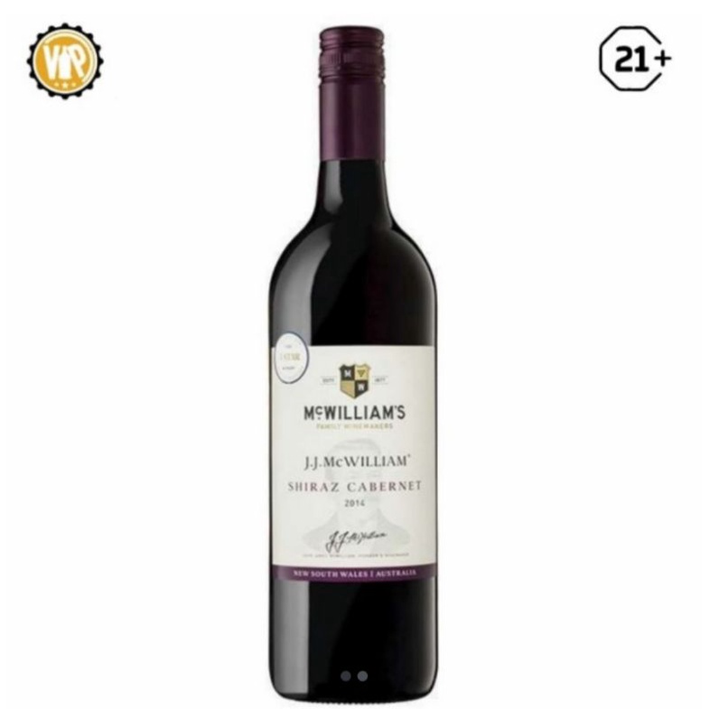 JJ McWilliams Shiraz Carbenet