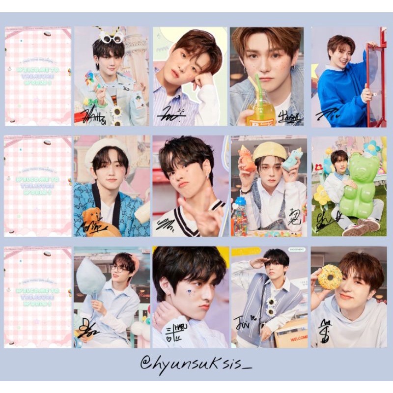 TREASURE WORLD UNOFFICIAL PHOTOCARD/PC