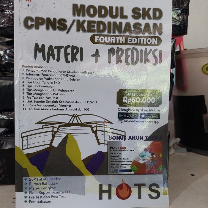 

GRATIS ONGKIR MODUL SKD CPNS / KEDINASAN materi dan prediksi KPL406