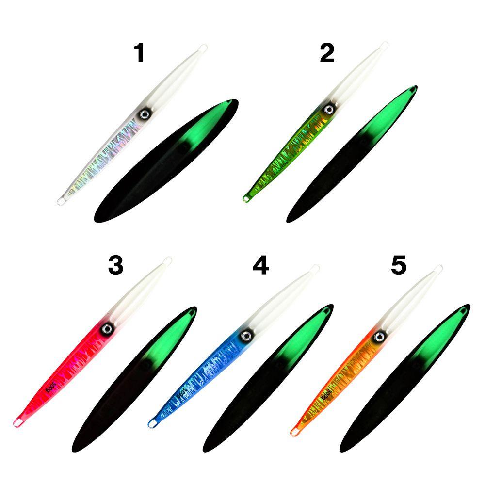 Preva Metal Fishing Lure Tanpa Kait Panas Warna-Warni 100g 145mm Lead Casting