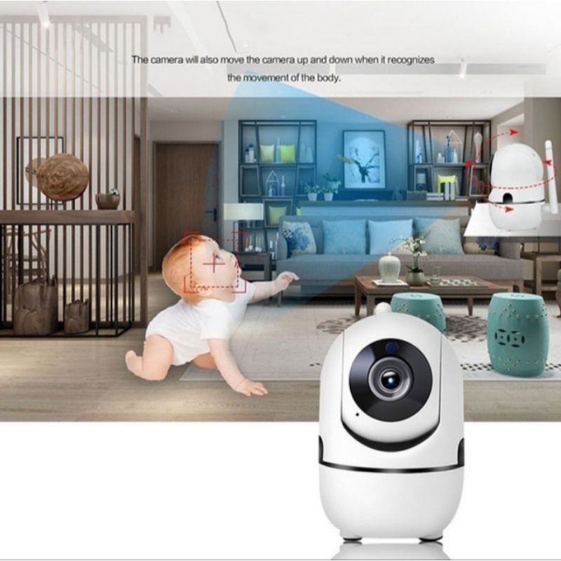 IP HUMAN TRACKING CCTV WIFI 1080P HD Wireless CCTV