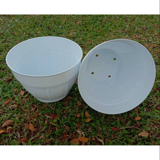 Pot bunga dan tanaman oke 25cm