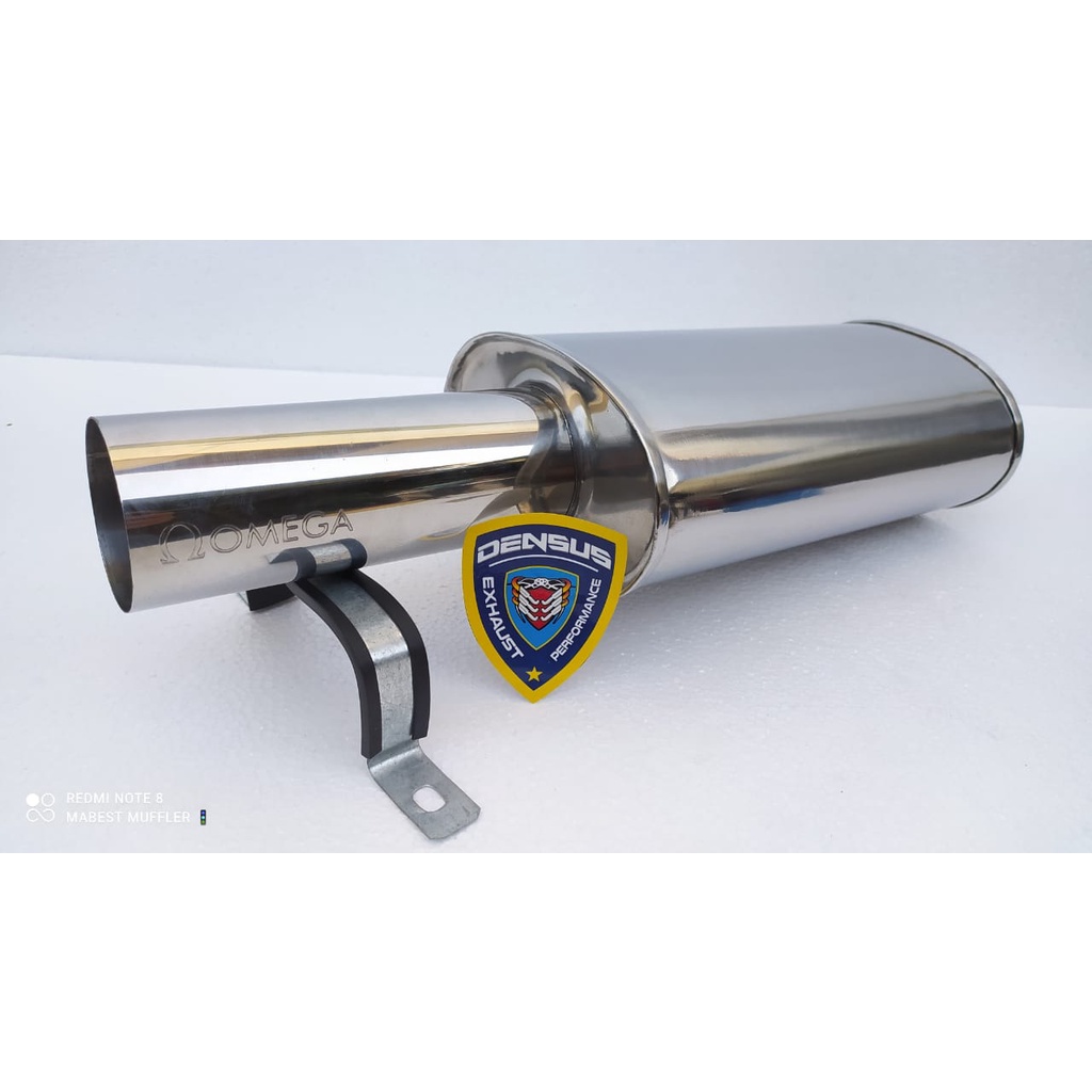 Knalpot Mobil Omega Racing Suara Bass Halus Original