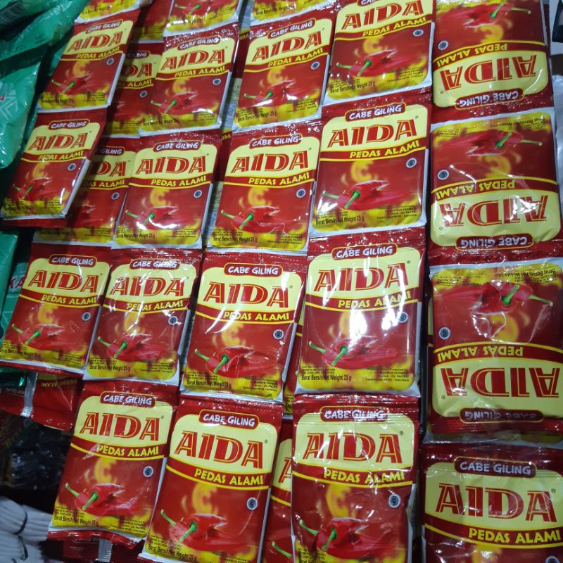 

AIDAbubukcabairencengan isi 10 pcs @25gr