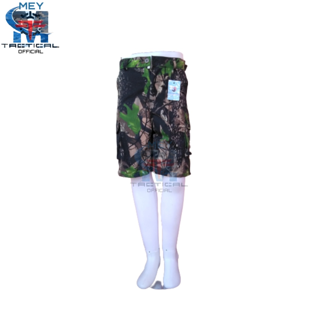Celana Pendek CAMO Celana Cargo Pendek Loreng CAMO Kamuflase Berburu