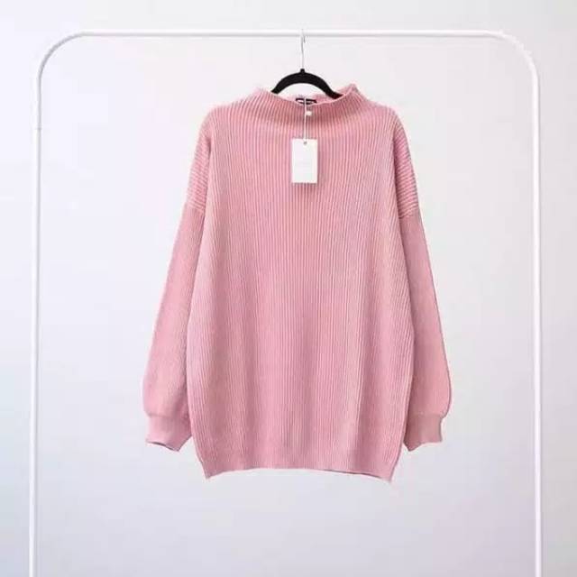 SWEATER RAJUT BOXY MILANO KNIT STORE09 MURAH