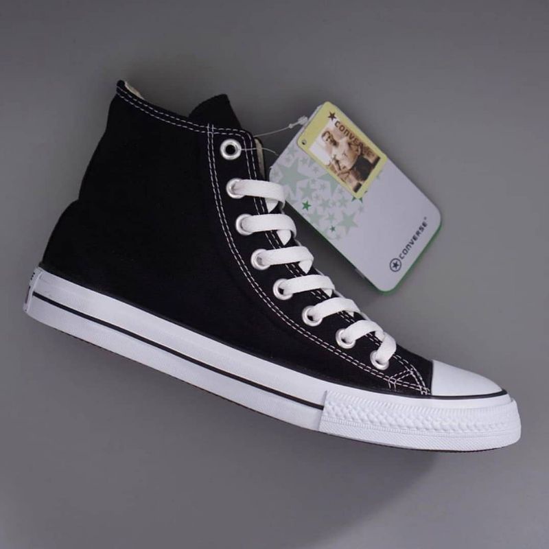 CONVERSE ALL STAR CLASSIC BLACK WHITE HIGH PREMIUM