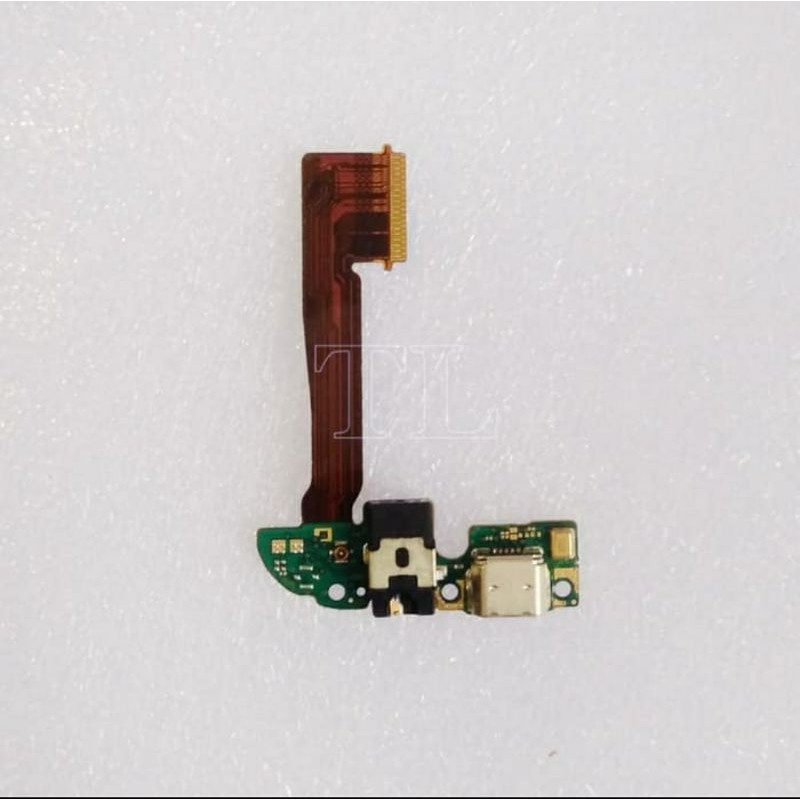 Flexible Charger Konektor cas Handsfree + Mic HTC M8 Original