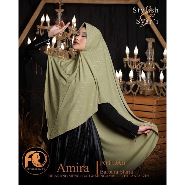 Khimar/Bergo Amira ORI FO Hijab