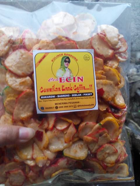 Makaroni , basreng , seblak kering aneka rasa &amp; pikset 1 kg