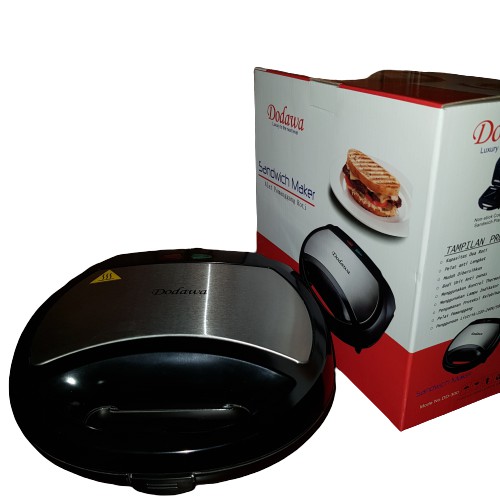 Toaster Dodawa DD 300 STELL BODY Alat Pemanggang Pembakaran Roti Sandwich maker